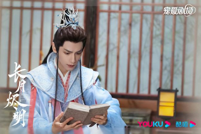 Обои картинки фото кино фильмы, till the end of the moon, светлый, пепел, луны, тань, тай, цзинь, минъе, бог, войны, владыка, демоновс