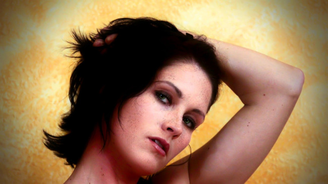 Обои картинки фото девушки, - лица,  портреты, шатенка, лицо