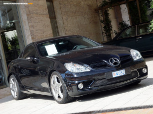 Картинка mercedes slk 55 автомобили benz