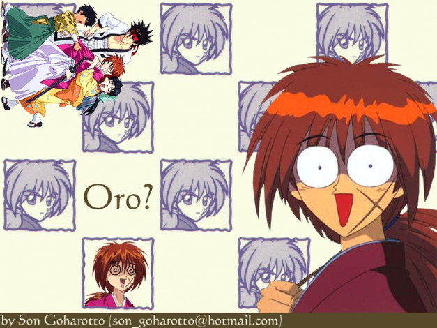 Обои картинки фото батусай, аниме, rurouni, kenshin