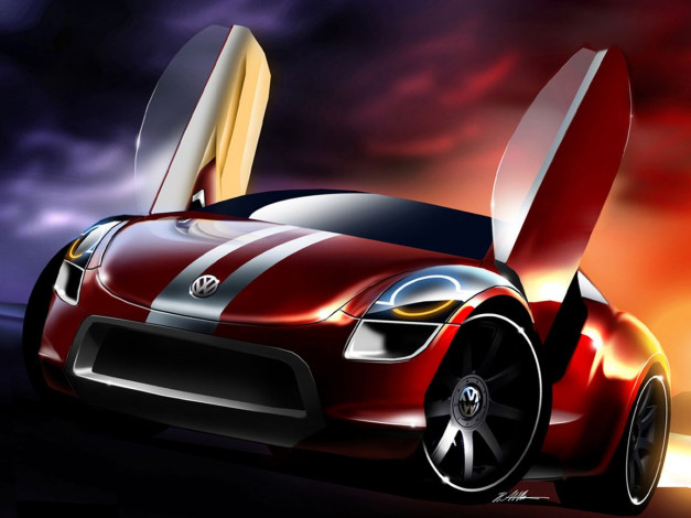 Обои картинки фото автомобили, 3д