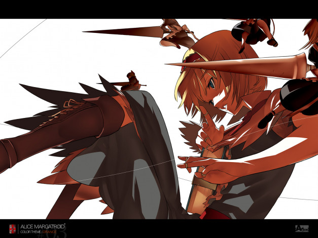 Обои картинки фото alice, matgatroid, аниме, touhou