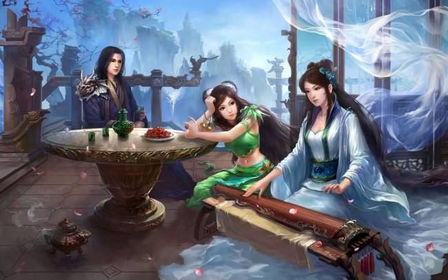 Обои картинки фото jade, dynasty, видео, игры