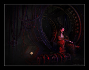 Картинка 3д графика people люди деушка