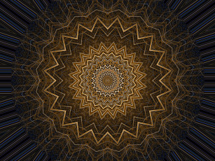 Картинка 3д графика fractal фракталы рисунок фон узор