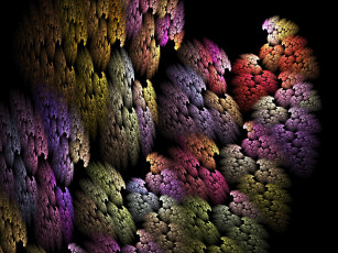 Картинка 3д графика fractal фракталы узор рисунок фон