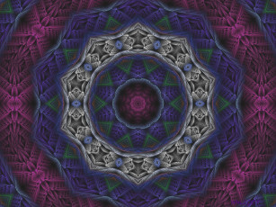 Картинка 3д графика fractal фракталы узор рисунок фон