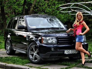 Картинка автомобили авто девушками