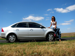 Картинка автомобили авто девушками