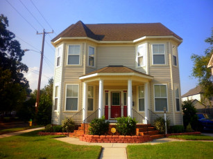 Картинка города здания дома virginia сша norfolk