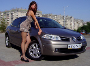 Картинка автомобили авто девушками