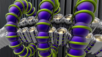 Картинка 3д графика fractal фракталы фон цвета