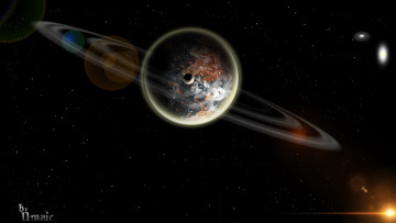 Картинка космос арт планета