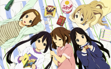 Картинка аниме on k-on
