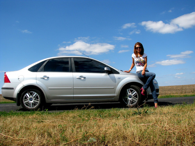 Обои картинки фото автомобили, авто, девушками