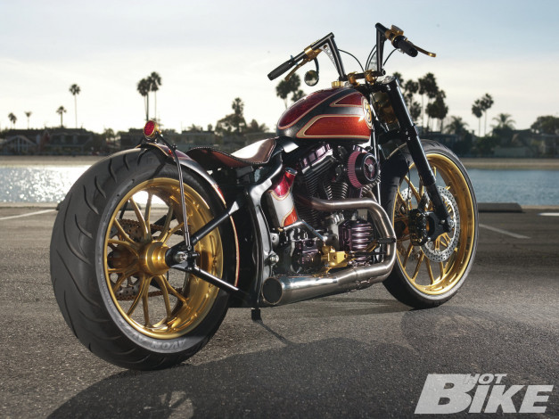 Обои картинки фото мотоциклы, customs, deluxe