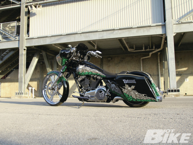Обои картинки фото мотоциклы, customs, side