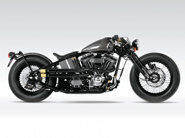 Обои картинки фото мотоциклы, customs, side