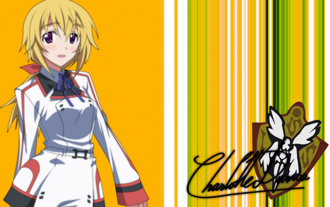 Обои картинки фото аниме, infinite, stratos, девочка