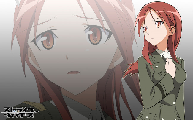 Обои картинки фото аниме, strike, witches