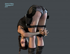 Картинка 3д графика people люди девушка