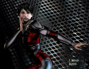 Картинка 3д графика people люди девушка