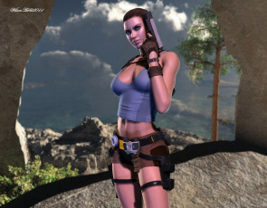 Картинка 3д графика people люди девушка