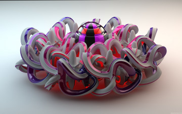 Картинка 3д графика abstract абстракции цвета узор фон