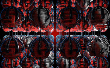 Картинка 3д графика fractal фракталы узор фон