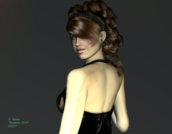 Обои картинки фото 3д, графика, people, люди, девушка