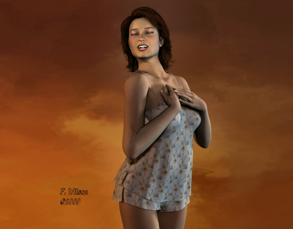 Обои картинки фото 3д, графика, people, люди, девушка