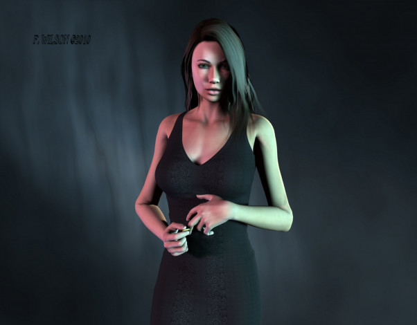 Обои картинки фото 3д, графика, people, люди, девушка