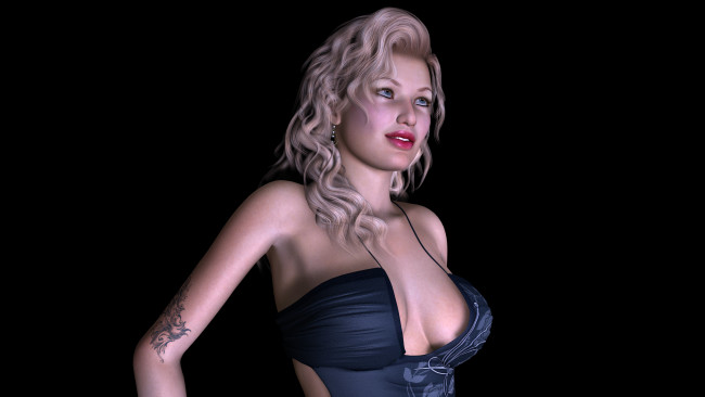 Обои картинки фото 3д, графика, people, люди, девушка