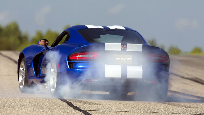 Обои картинки фото dodge, viper, автомобили, chrysler, group, llc, сша