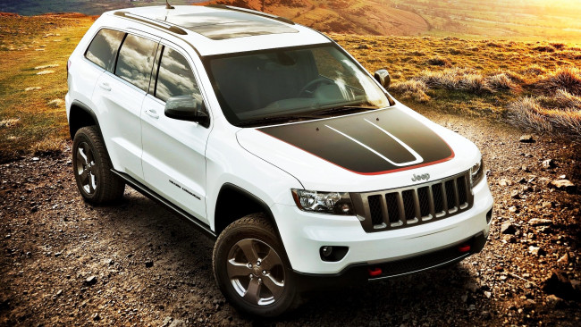 Обои картинки фото jeep, grand, cherokee, автомобили, chrysler, group, llc, внедорожники, сша