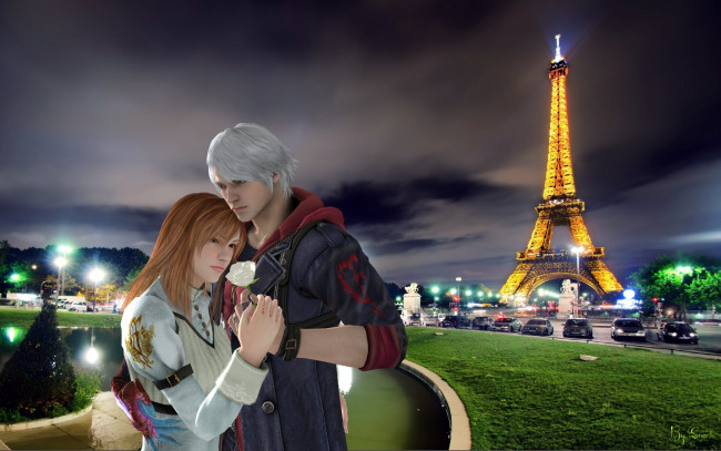 Обои картинки фото 3д, графика, people, люди, парень, девушка