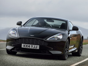 Картинка автомобили aston+martin uk-spec db9 2014 carbon black темный aston martin