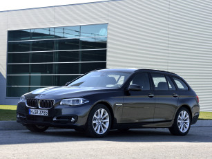 обоя автомобили, bmw, f11, 520d, touring, темный, 2013г