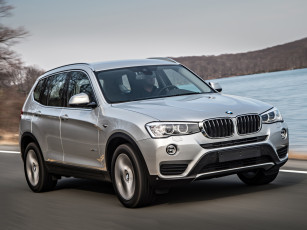 Картинка автомобили bmw xdrive20d f25 x3 серый 2014