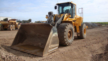 Картинка техника фронтальные+погрузчики ковш