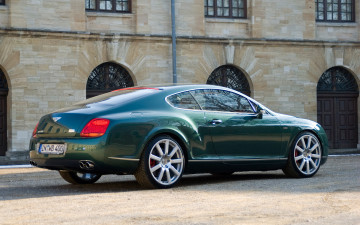 Картинка bentley автомобили тюнинг зелёный