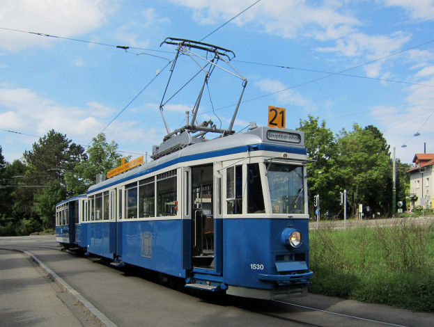 Обои картинки фото техника, трамваи, рельсы, улица, город, трамвай