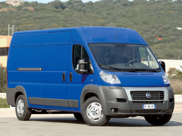 Обои картинки фото автомобили, fiat, maxi, 2006г, l3h2, 250, van, ducato