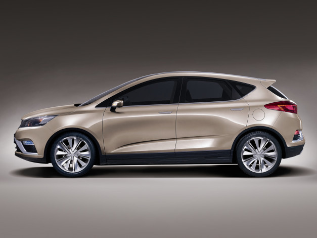 Обои картинки фото автомобили, geely, cross, phev, concept
