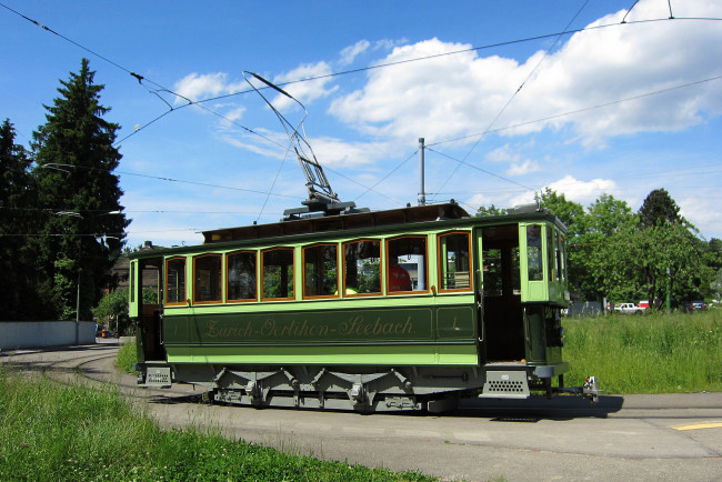 Обои картинки фото техника, трамваи, рельсы, город, улица, трамвай