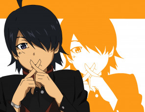 Картинка аниме bakemonogatari персонаж