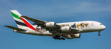 Картинка airbus+a380 авиация пассажирские+самолёты авиалайнер