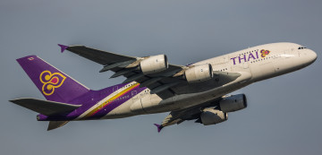 Картинка airbus+a380 авиация пассажирские+самолёты авиалайнер