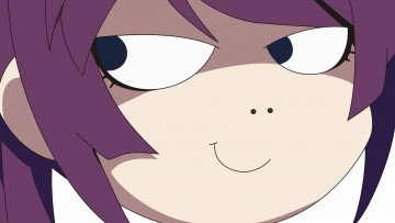 Картинка аниме bakemonogatari девушка фон взгляд