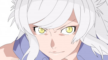 Картинка аниме bakemonogatari фон взгляд девушка